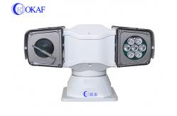China RJ45 Vehicle Robot PTZ Camera 120m IR 2MP 20X Optical Zoom CMOS supplier