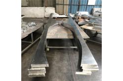 China 2mm Thickness Aluminum Baffle Wave Ceiling  For Office Building supplier
