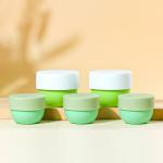 Custom Color Skin Care Plastic PP Cream Jars 100ml 100g For Body Butter Cream Jar With Lid for sale