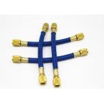 Flexible Brass Refrigerant Charging Hose Refregirator Fittings Parts Smooth Surface for sale
