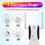2.4G 5G Wireless WiFi Booster 300Mbps wifi Amplifier Repeater For Home