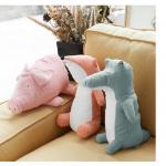 Eco Friendly Plush Toy Pillow Customized Size Embroidering Logo 36CM for sale