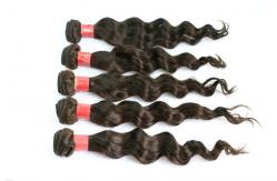 China Virgin Unprocessed Human Hair Loose Wave Hair Weave 8 - 30 supplier