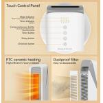 Waterproof Mini Fan Heater Personal Warm Appliance With 1-4h Timer for sale