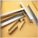 White Suspended Ceiling Galvanized Steel T Bar 24x38mm Lay In for sale
