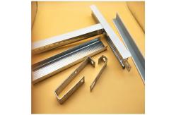 China White Suspended Ceiling Galvanized Steel T Bar 24x38mm Lay In supplier