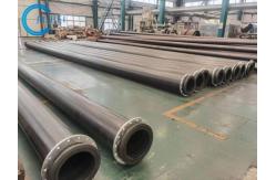 China DN300 Round UHMWPE Dredging Pipe 20 - 610mm Outer Diameter supplier