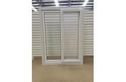 China Conventional White UPVC Sliding Window And Door Multiple Locking Solutions supplier