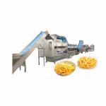 Full Automatic Potato Chips Line Stainelss Steel 45KW French Fries Processing Line for sale