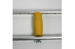 China Multi Size Adjustable Aluminum Axillary Crutch Matte Finish supplier