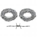 Anti Rust Anti Climb Fencing Farm Army 2.6mm Galvanized Razor Barbed Wire for sale