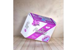 China Personalized Quick Drying Surface Organic Sanitary Pads With Breathable PE Film supplier