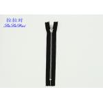 Close End Two Way Open Ended Zip , Garments / Pants Crotch Black Metal Zipper