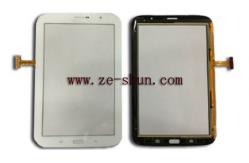 China Fast Response Replacement Touch Screens for Samsung N5100 White supplier