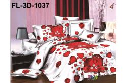 China 3D Disperse Printed Bedsheet Polyester Sheet Set supplier