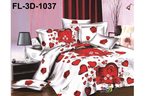 3D Disperse Printed Bedsheet Polyester Sheet Set