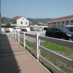 Outdoor Vinyl Fence 1.5*2.5m White Color Plastic PVC Rail Fence for sale