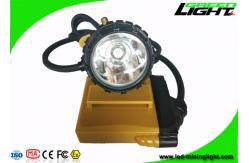 China 25000lux High Power Rechargeable Led Headlight 10.4Ah With Low Power Warning supplier