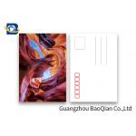 PET Seascape Pantone Color 3D Lenticular Printing Postcards For Greeting 10.5 X 14.8cm for sale