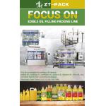1l Edible Oil Filling Line Ss316 Piston Liquid Bottling Equipment for sale