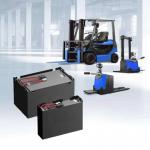 AGV Lithium Ion Electric Forklift Batteries 48v 80v Customized for sale
