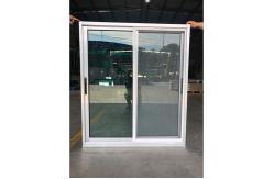 China White Sash Aluminum Sliding Window And Door Single Lightweight supplier