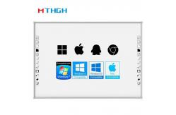 China 96 Inch Classroom Digital Whiteboard 10 Point Touch Smart Interactive Display supplier