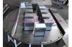 China 304 Plate 1500mm Diameter Tray Distillation Column supplier