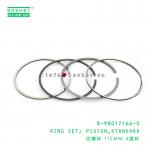 8980171660 8-98017166-0 Standard Piston Ring Set For ISUZU XE 4HK1 6HK1 for sale
