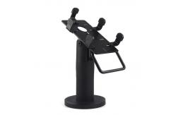 China Black POS Swivel Credit Card Stand Adjustable POS Machine Device 270 Degree supplier