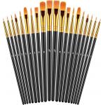 Acrylic Oil Watercolor Paint Brushes Set UV Resistant For Body Face Rock Canvas for sale