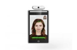 China 8 inch Face Recognition Terminal 0.5-1.5M With Temperature Measurement supplier