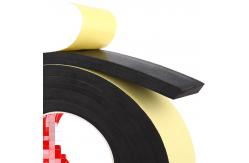 China 1/4 Inch Wide Foam Insulation Tape Self Adhesive Strips Oil Resistance supplier