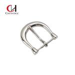 unisex nickel Heel Bar Belt Buckle , 41.2g Replacement Belt Buckle With Removable Pin for sale