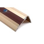 Non Slip Aluminium Stair Nosing Edge Trim CQM Approved 3.0m Length for sale