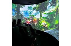 China Orbit Cinema Immersive Projector 5D Visual Motion Immersive Track supplier