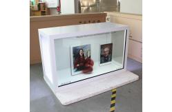 China Custom Made Transparent LCD Screen For Advertising 500 Nits Brightness supplier