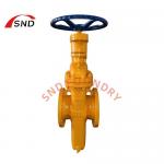 Handwheel Flange Flat Gate Valve Non Rising Stem Seated WCB Gate Valve Coating for sale