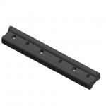 Carbon Steel Material Railway Fish Plates 15kg 18kg 22kg Weight Arema Standard for sale