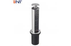 China Professional Pop Up Counter Outlet , Hidden Table Mounted Pop Up Kitchen Socket supplier