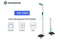 China Computer Fat Measuring Machine , Drugstore Automatic Body Mass Index Scale supplier