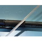 Polished Surface Sapphire Glass Rod With Straight Flange 9.0 Hardness High Purity for sale