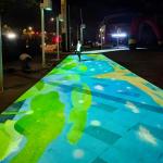 Waterproof Floor Interactive Projection System 5000Lm For Outdoor