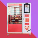 hot food Kiosk Vending Machine With Inbuilt Microwave 60-200 servings for sale