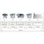 Middle speed multifunctional pick and place machine 48 feeder station