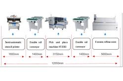 China Multifunctional SMT Placement Machine 90000CPH Double Rail 48PCS Feeders supplier