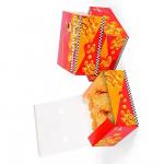 LOW MOQ Custom Eco-friendly Recyclable Boxes for Fried Chicken Burgers  Fries
