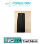 Thermosetting Polyester Commercial RAL9005 Sandy Powder Coating Black Color for sale