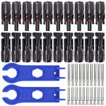 Practical Solar Panel Connectors , Multipurpose MC4 Female Connector 10 Pairs for sale