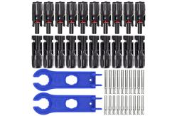 China Practical Solar Panel Connectors , Multipurpose MC4 Female Connector 10 Pairs supplier